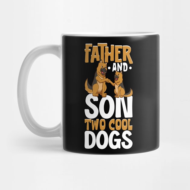 Cool dogs - father and son by Modern Medieval Design